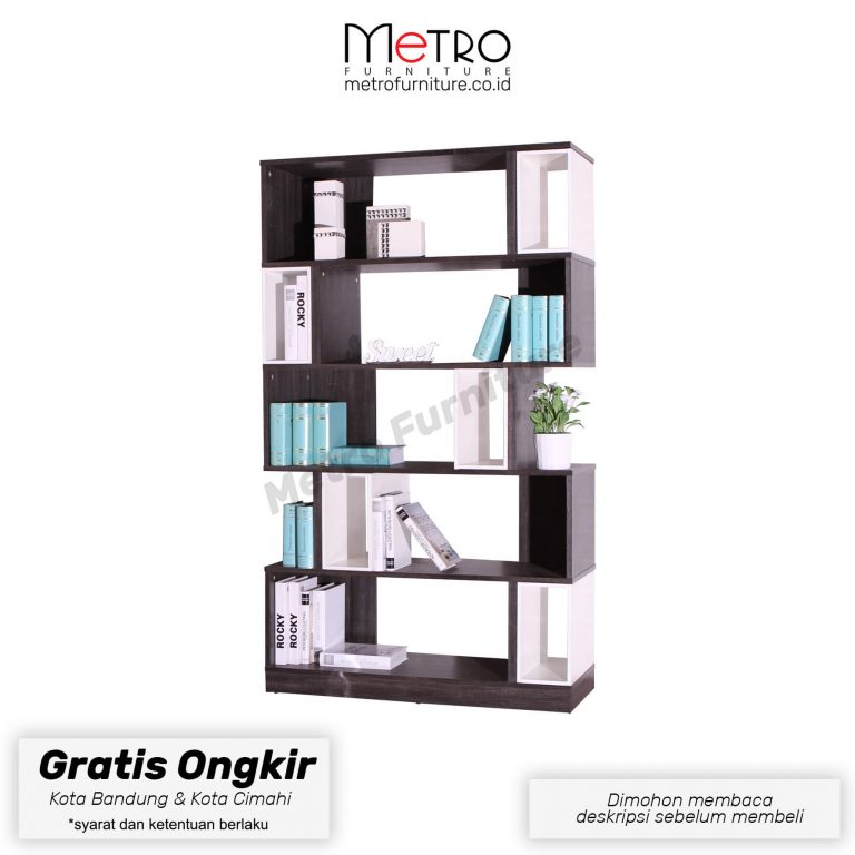 Display Cabinet / Lemari Hias / Lemari Buku / Rak Buku Marsel GM