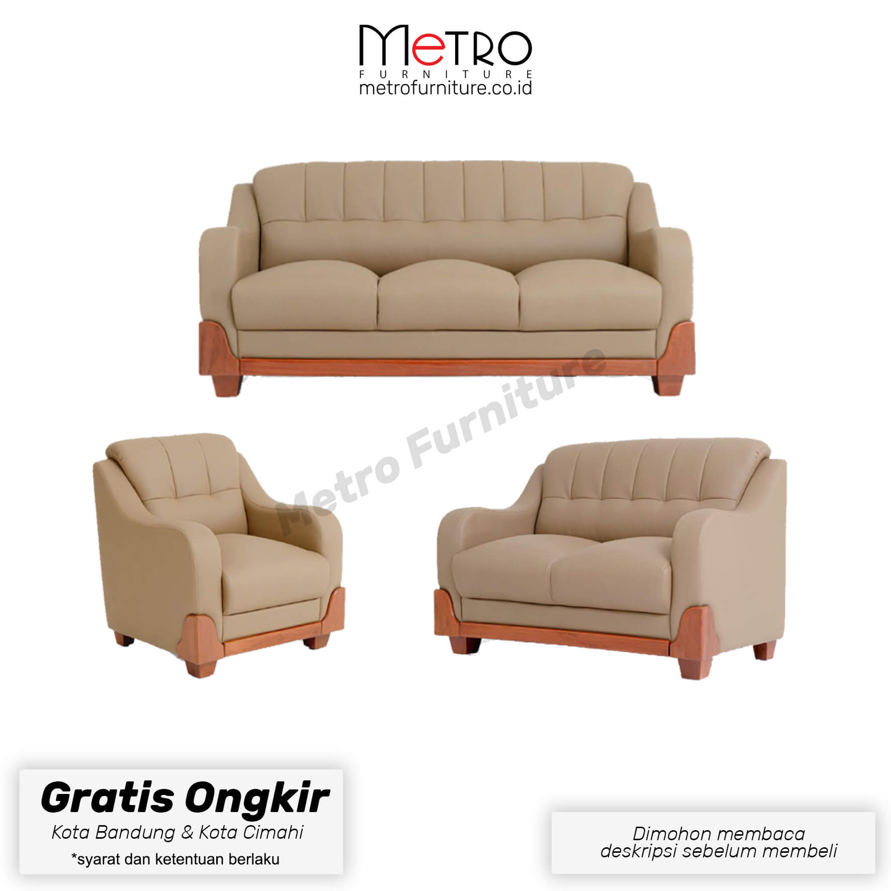 Sofa Cinema 321 Sofa Minimalis Sofa Keluarga