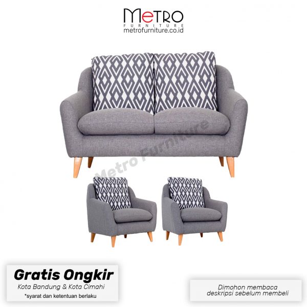 Sofa Elegant 211 sofa minimalis sofa keluarga