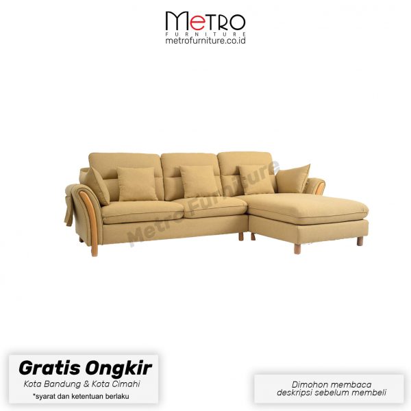 Sofa L Avissa sofa minimalis sofa keluarga