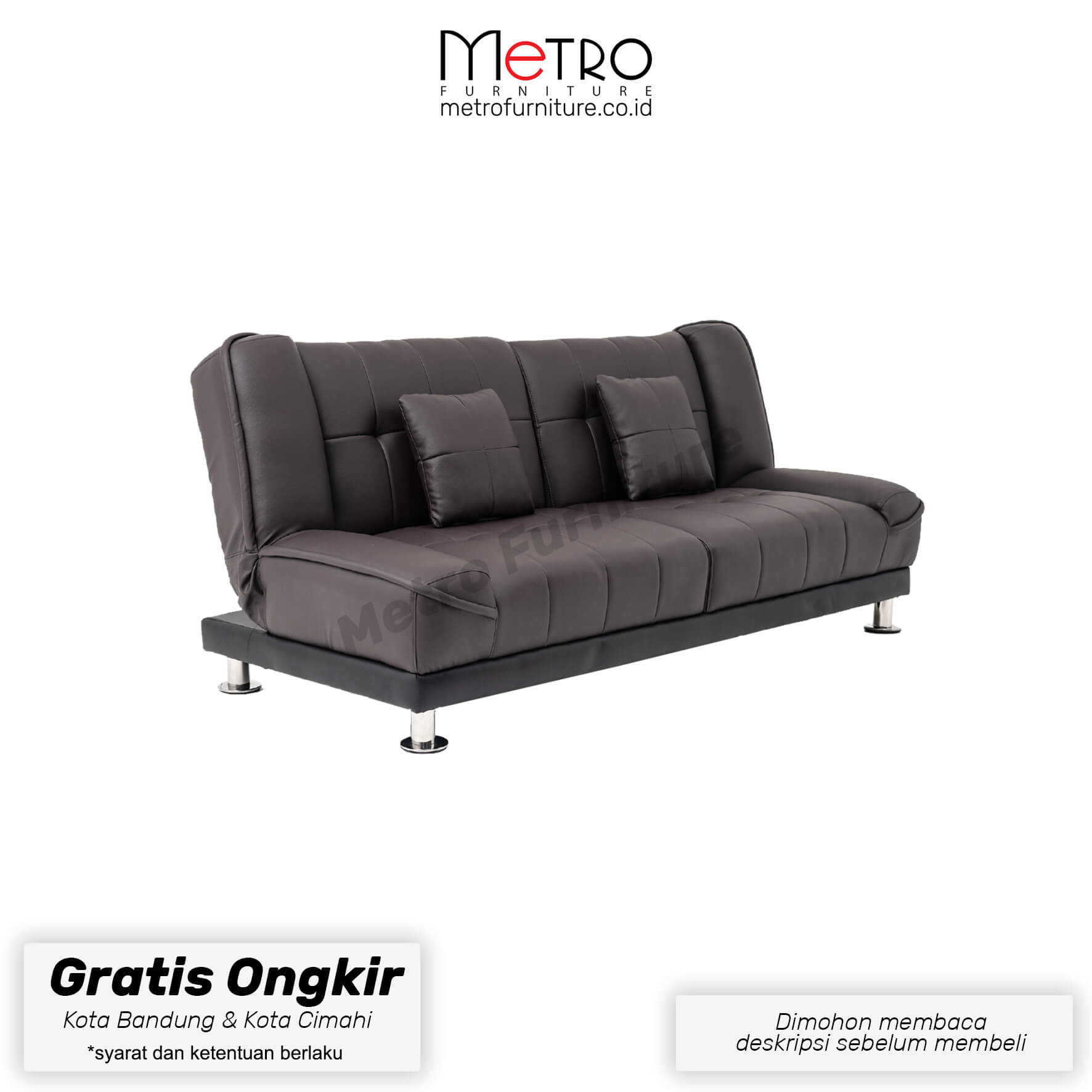 Sofabed 128 sofa minimalis sofa keluarga