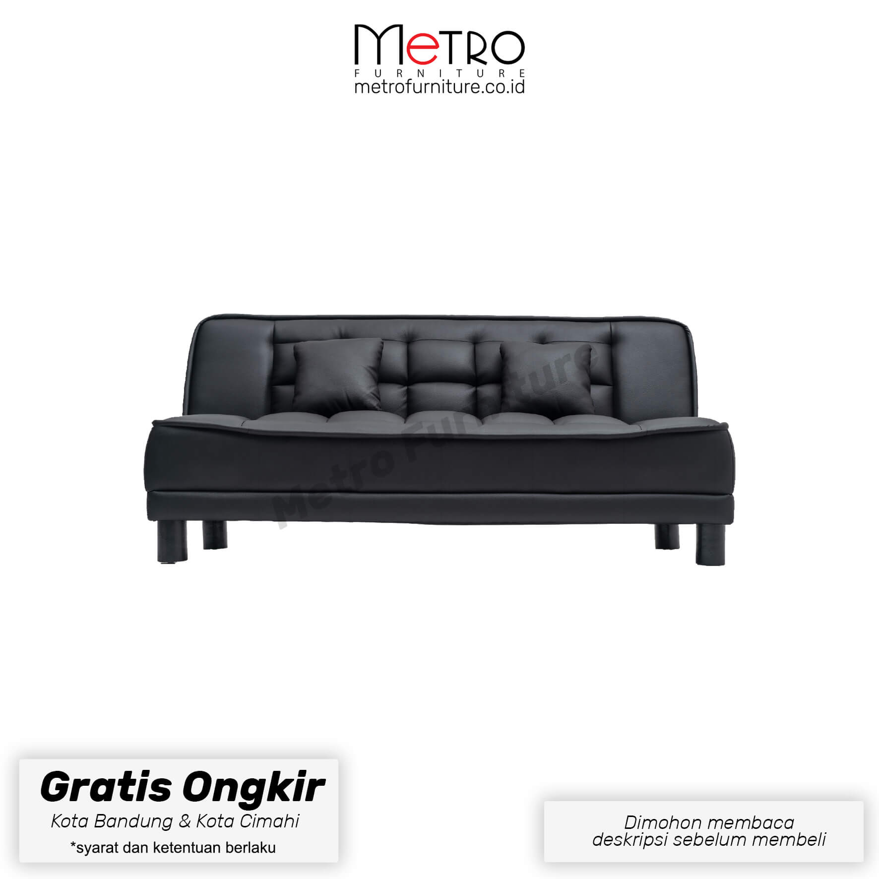 Sofabed 134 sofa minimalis sofa keluarga