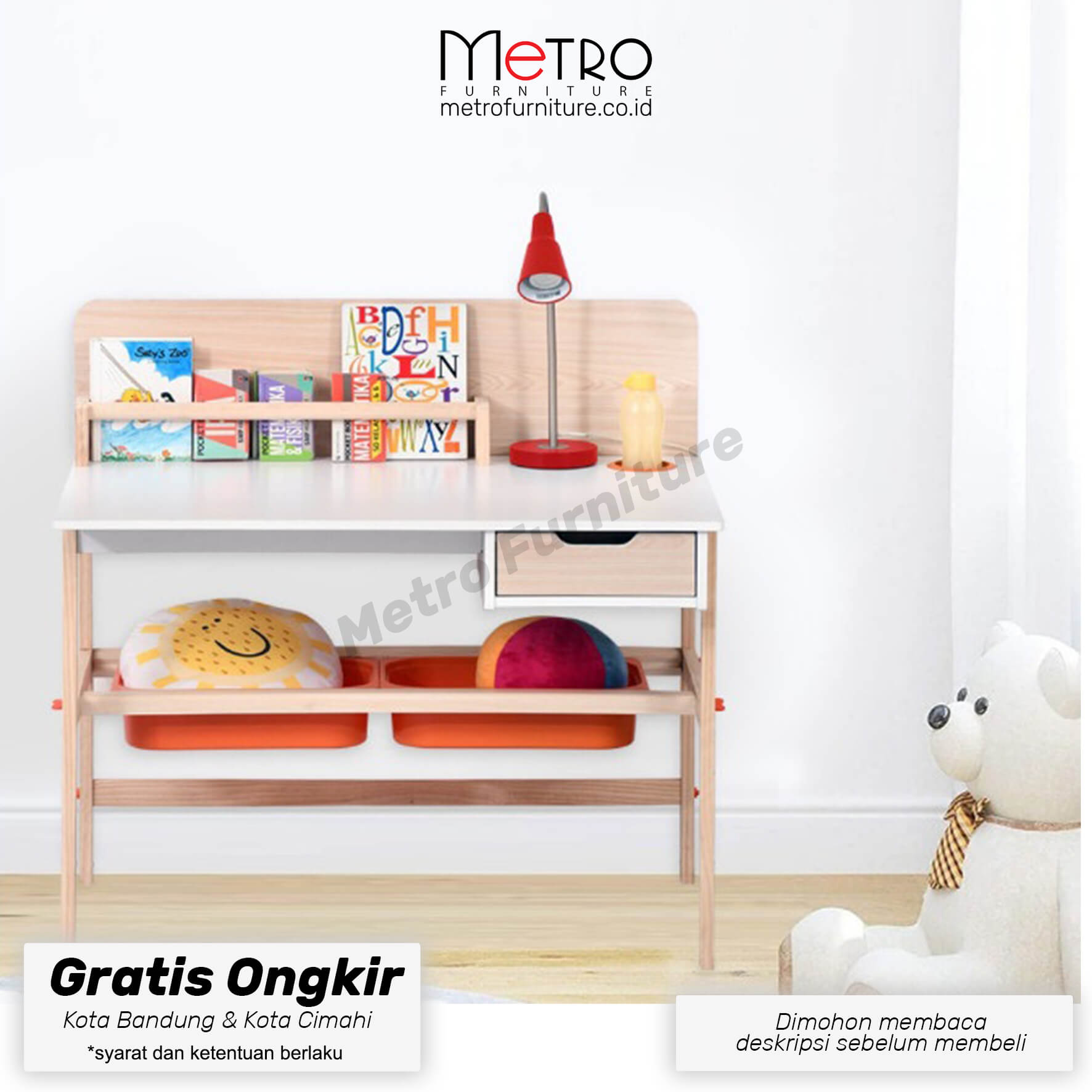 Meja Tulis Meja Belajar Meja kantor MTSL 4