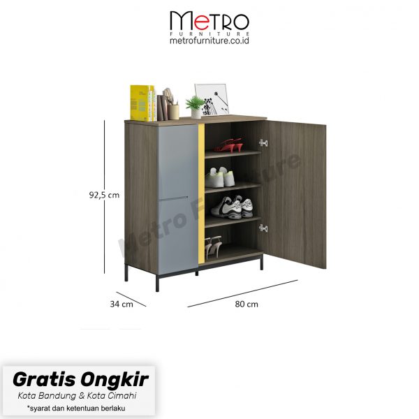 Rak Sepatu Adjustable / Rak Sepatu 4 Susun Derby