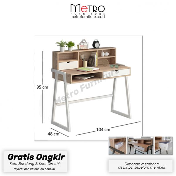 Meja Belajar / Meja Kantor / Meja Kerja ALTA