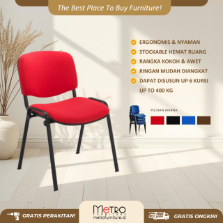 iso chair kursi tumpuk metro furniture bandung
